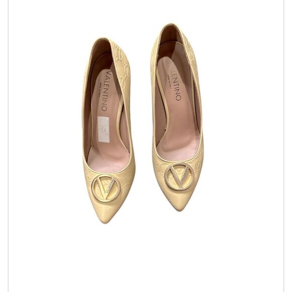 Valentino Clara Logo Pump Size 10 New - Picture 8 of 9